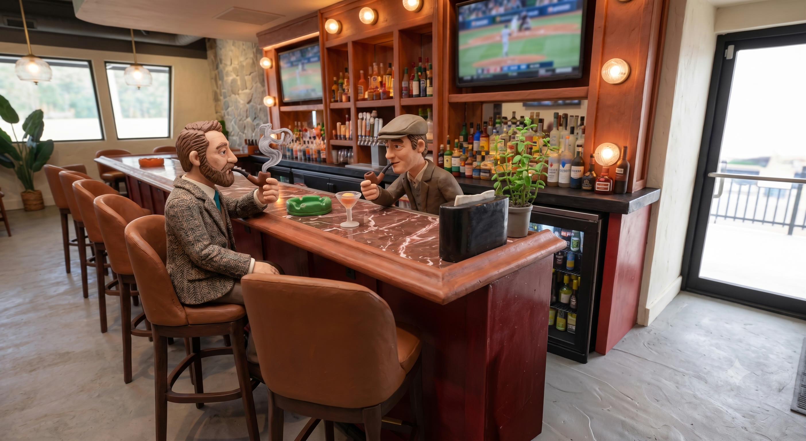 Inside the Country Squire cocktail bar