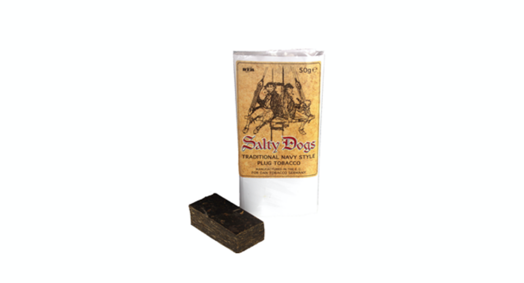 tobacco for dogs Dan Tobacco Salty Dogs 50g Plug Pipe Tobacco
