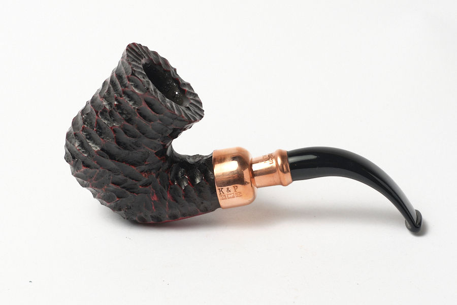 Peterson Christmas 2022 Copper Spigot Rusticated (XL11) Fishtail Tobacco Pipe The Country