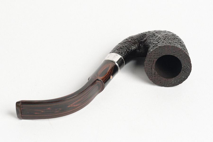 Ashton Brindle Bent Calabash with Silver (XXX) - The Country