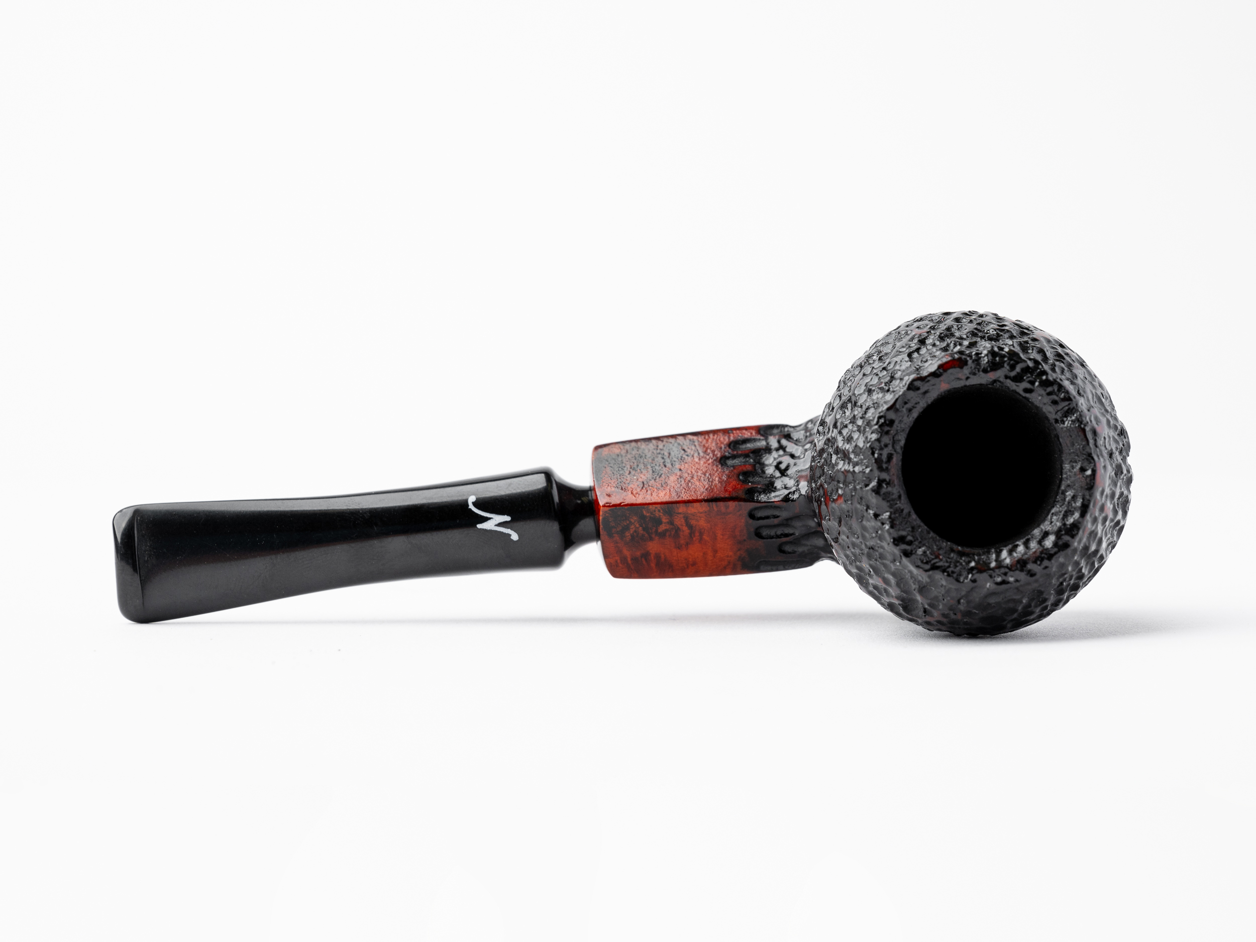 Nording Erik The Red Partially Rusticated Bulldog Tobacco Pipe - The ...