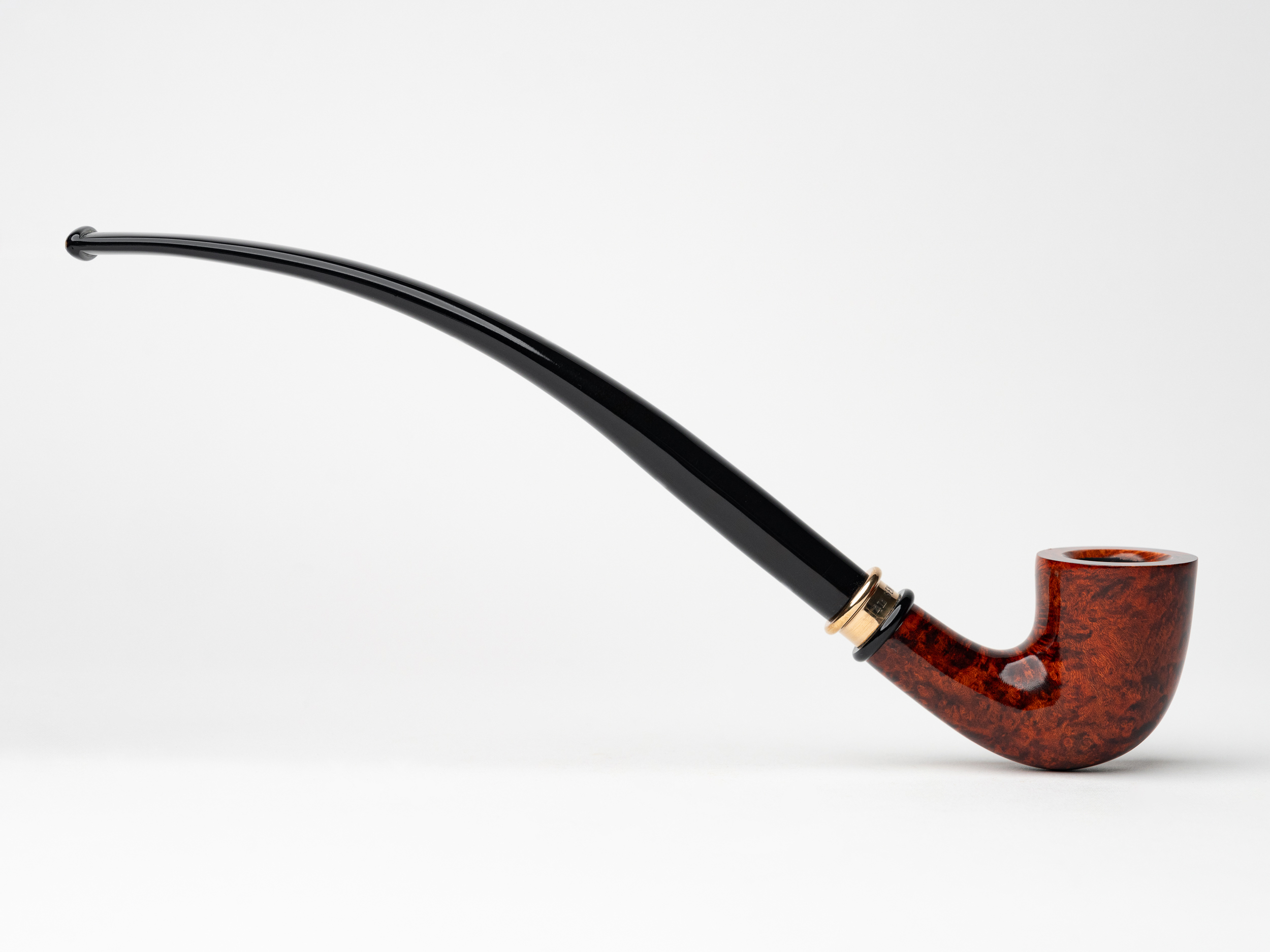 4th Generation Smooth Churchwarden Tobacco Pipe The Country Squire
