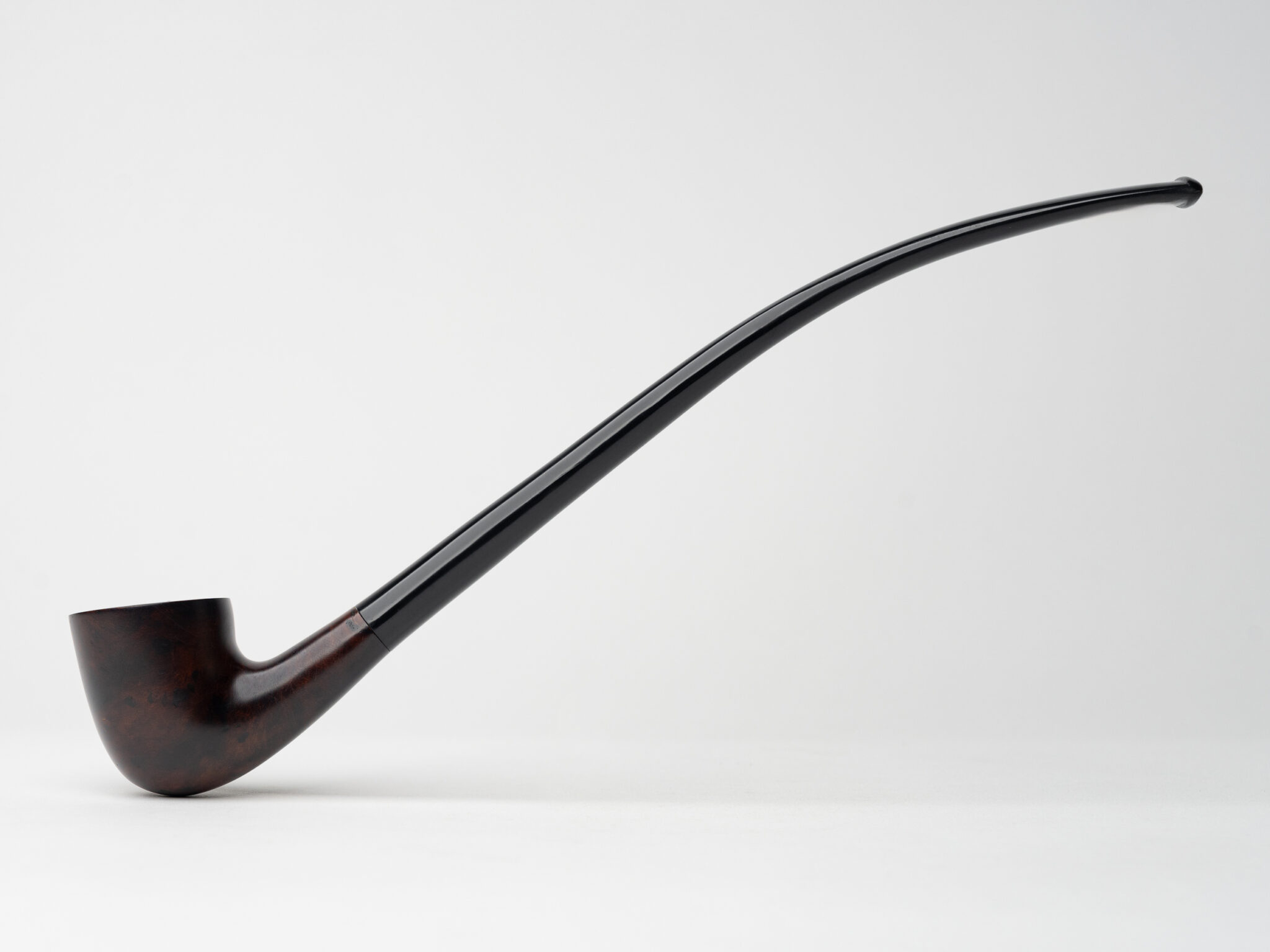 Churchwarden Smooth Bent Dublin Tobacco Pipe The Country Squire