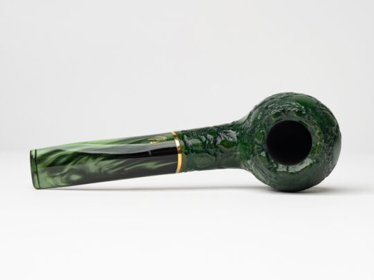 Savinelli Alligator Green (673 KS) (6mm) Tobacco Pipe - Image 2
