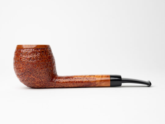 Luigi Viprati Sandblasted Apple Tobacco Pipe