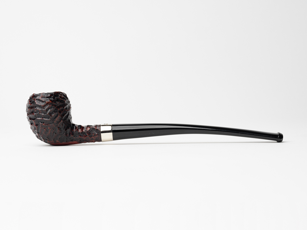 Peterson Tavern Pipe Rusticated Pear Fishtail Tobacco Pipe The