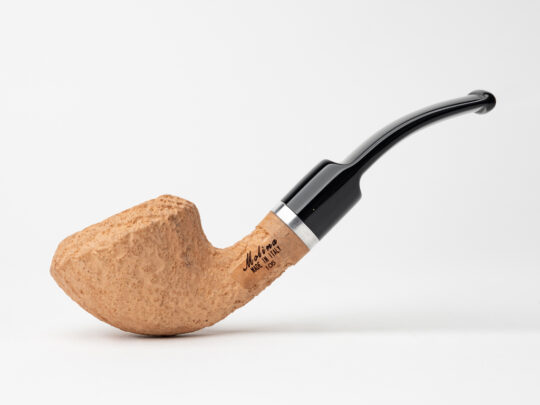 Molina Barasso (106) Sandblast Natural (9MM) Tobacco Pipe