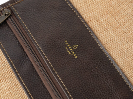 Dark Fired Leather Pipe Roll - Image 4