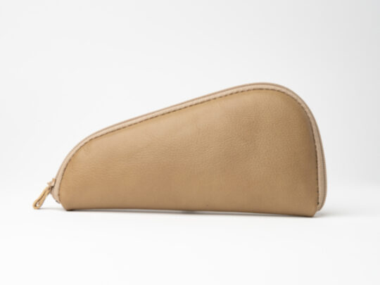 Dark Fired Leather Pipe Wallet - Image 2