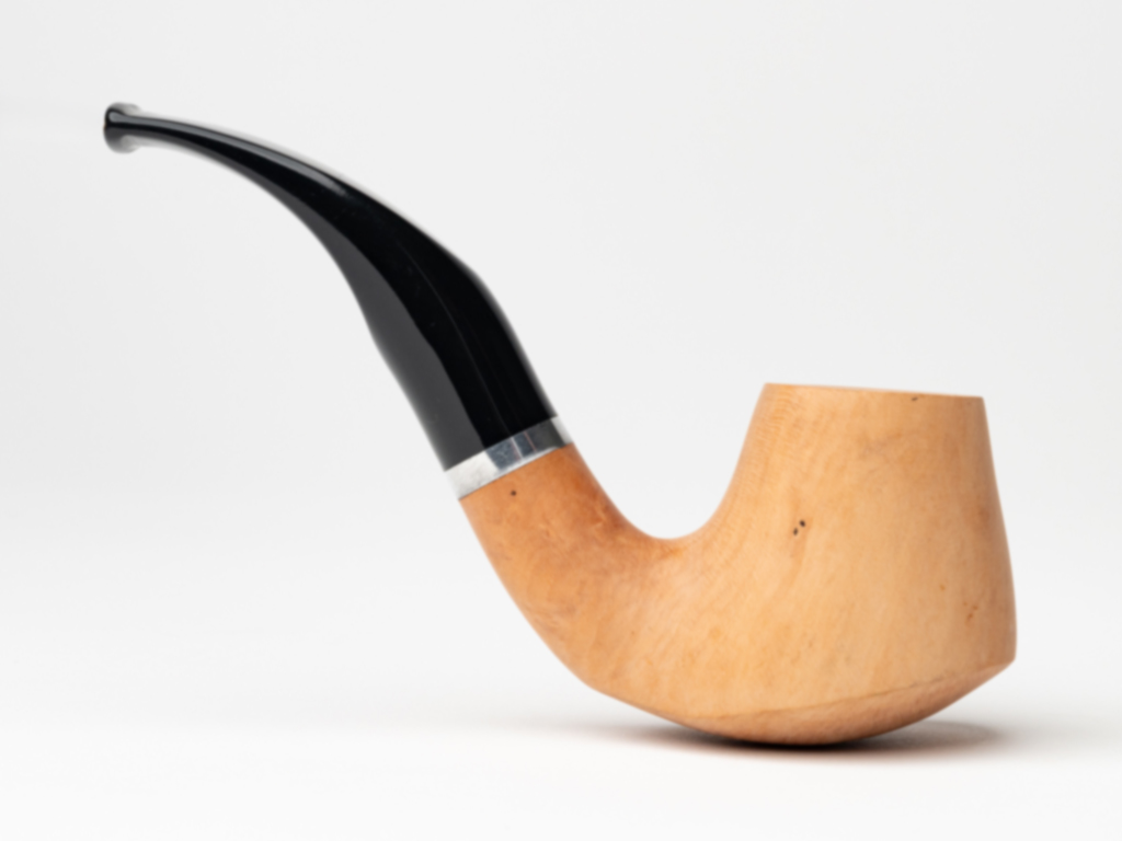 Molina Barasso Natural Smooth Volcano (101) (9mm) Tobacco Pipe - The ...