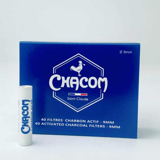 Chacom 9mm Charcoal Filters (40 count)