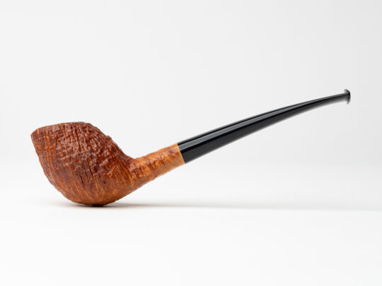 Nate King Polonius Sandblast Tobacco Pipe