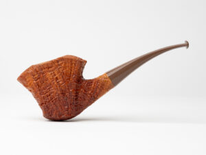 Nate King Sandblasted Dublin Tobacco Pipe