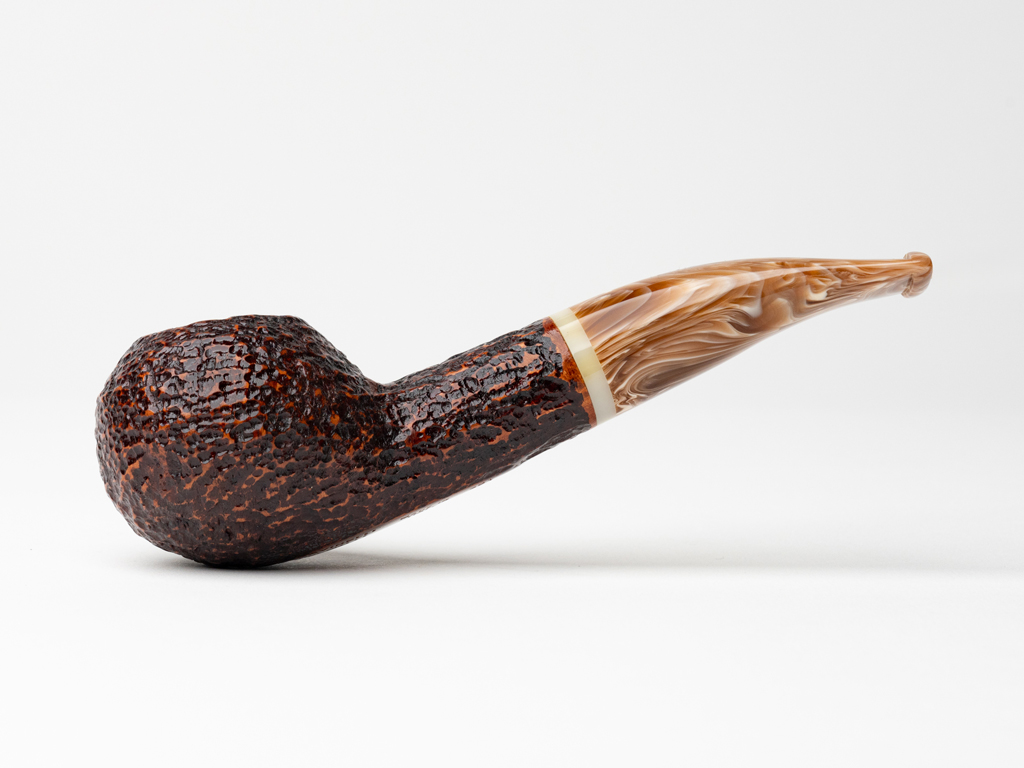 Savinelli Dolomiti Rusticated (321 KS) (6mm) Tobacco Pipe - The