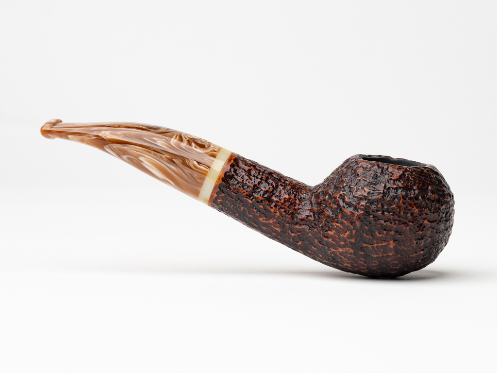 Savinelli Dolomiti Rusticated (321 KS) (6mm) Tobacco Pipe - The