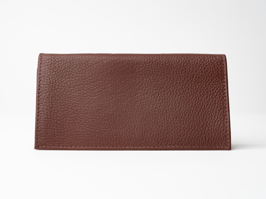 Genuine Leather Rollup Pouch (Black or Brown) - Image 3