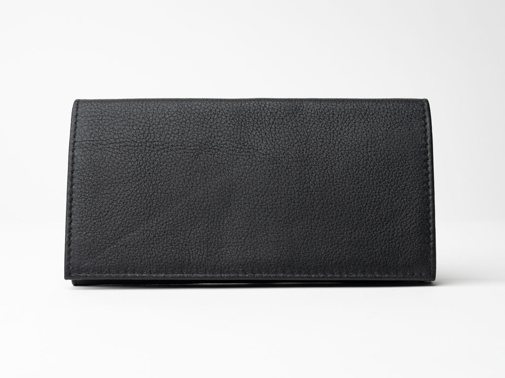 Genuine Leather Rollup Pouch (Black or Brown) - Image 2