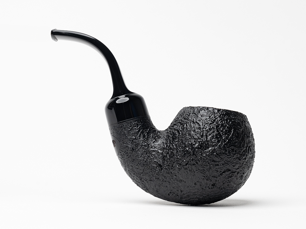 Moonshine Sandblasted Cannonball Tobacco Pipe
