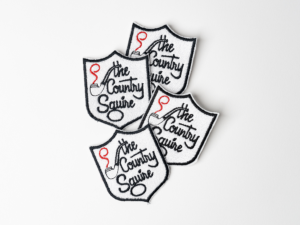 The Country Squire Iron-on Patch