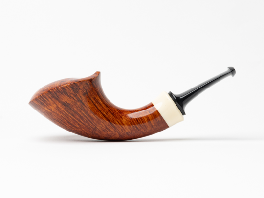 Jared Coles Smooth Horn W/ Gold Flake & Ivorite (23)