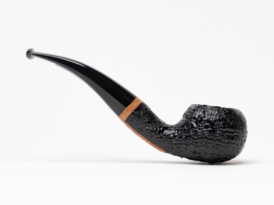 Brebbia Serie '1960' Nera Sabbiata (601) Tobacco Pipe - Image 2