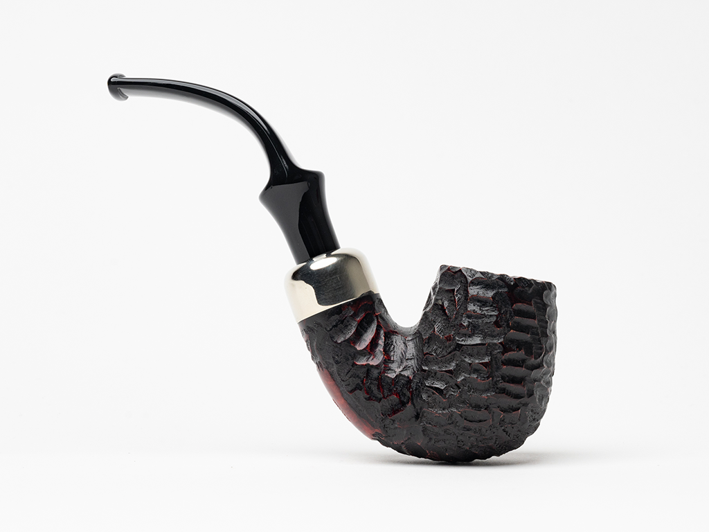 Peterson System Standard Rusticated (312) Fishtail Tobacco Pipe