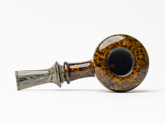 Romijn Pipes Smooth Squat Tomato Tobacco Pipe - Image 3
