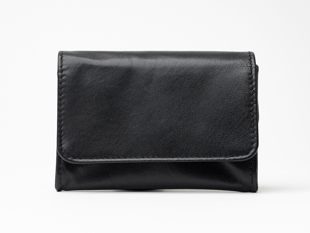 Genuine Leather Box Tobacco Pouch (Suede, Black or Brown) - Image 5