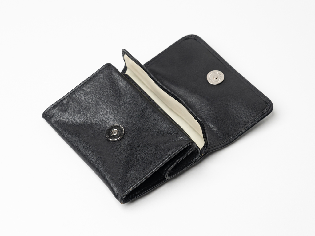 Genuine Leather Box Tobacco Pouch (Suede, Black or Brown) - Image 3