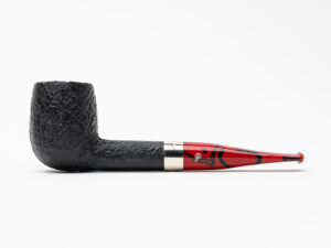 Peterson Dracula Sandblasted (106) Fishtail Tobacco Pipe
