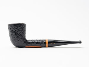 Brebbia Serie '1960' Nera Sabbiata (4001) Tobacco Pipe