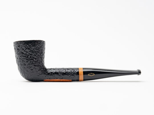 Brebbia Serie '1960' Nera Sabbiata (4001) Tobacco Pipe