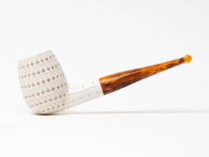 Paykoc Billiard Lattice Meerschaum Tobacco Pipe