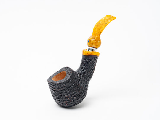 Ardor Urano Sabbiata Fantasy Bent Volcano Tobacco Pipe (2025) - Image 5