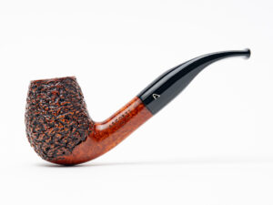 Ascorti Carved Tredici Bent Billiard Tobacco Pipe