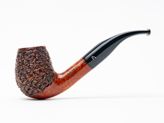 Ascorti Carved Tredici Bent Billiard Tobacco Pipe
