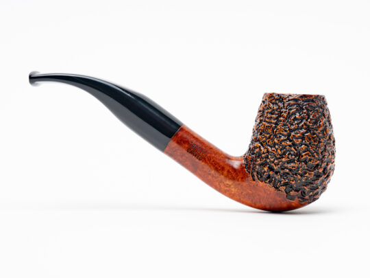 Ascorti Carved Tredici Bent Billiard Tobacco Pipe - Image 2