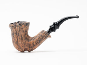 Nørding Signature Black Freehand Tobacco Pipe