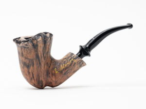 Nørding Signature Black Freehand Tobacco Pipe
