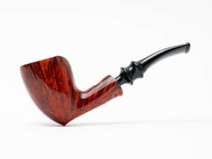 Nørding Orange Grain Freehand (2) Tobacco Pipe