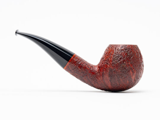 Smokin Barrel Briars "Utsuri" Sandblasted Bent Apple - Image 2
