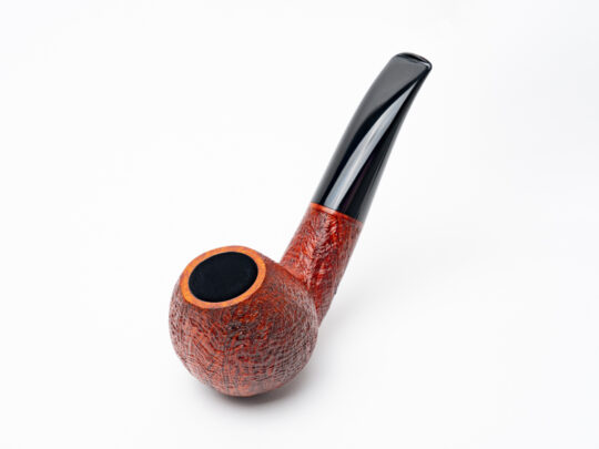 Smokin Barrel Briars "Utsuri" Sandblasted Bent Apple - Image 5