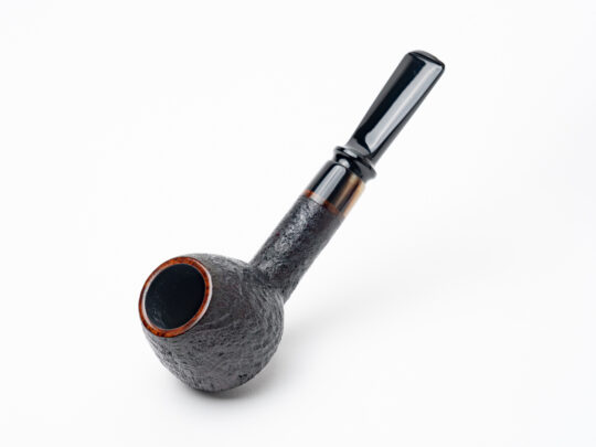 Smokin Barrel Briars "Kazar" Sandblasted Apple w/ Ox Horn - Image 5