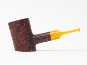 Moonshine Patriot Leather Blast (MS01) Tobacco Pipe