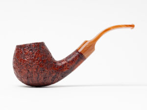 BriarWorks Classic Series Bent Apple Brown Blast (C91) Tobacco Pipe