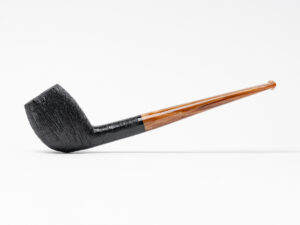 BriarWorks Belge Dark Rusticated (C142) Tobacco Pipe