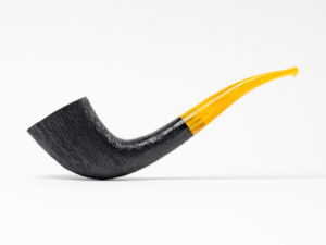 BriarWorks Zulu Dark Rusticated (C10) Tobacco Pipe