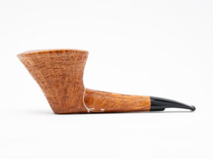 Luigi Viprati Collection Naturale Large Sandblasted Dublin Tobacco Pipe