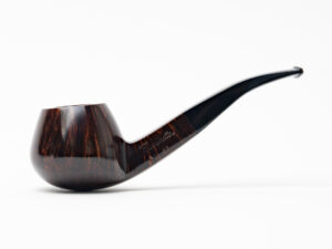 Caminetto Smooth Bent Brandy (03) (43) (AT) Tobacco Pipe