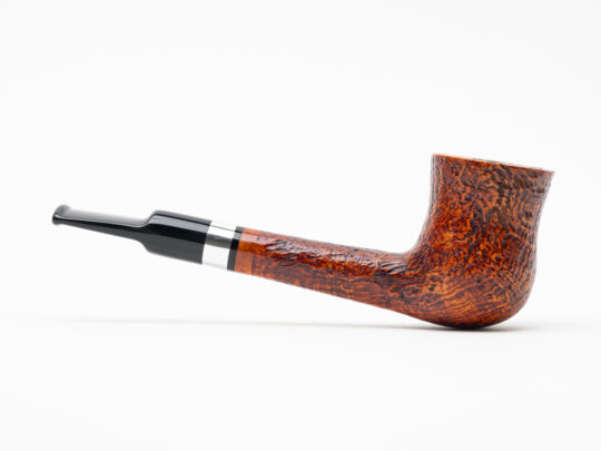 Molina Alba (103) Sandblasted Tobacco Pipe (9mm) - Image 2